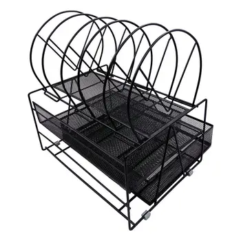 File Holder Rack Innovative Metal Multifunctional Three-layer Desktop File Storage Tray Office Desk Organizer
File Holder Rack Innovative Metal Multifunctional Three-layer Desktop File Storage Tray Office Desk Organizer