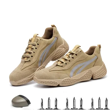 ToLugui Safety Shoes Lightweight Breathable Men Safety Shoes Steel Toe For Men Anti-smashing Insulation Construction Work Shoes
ToLugui Safety Shoes Lightweight Breathable Men Safety Shoes Steel Toe For Men Anti-smashing Insulation Construction Work Shoes