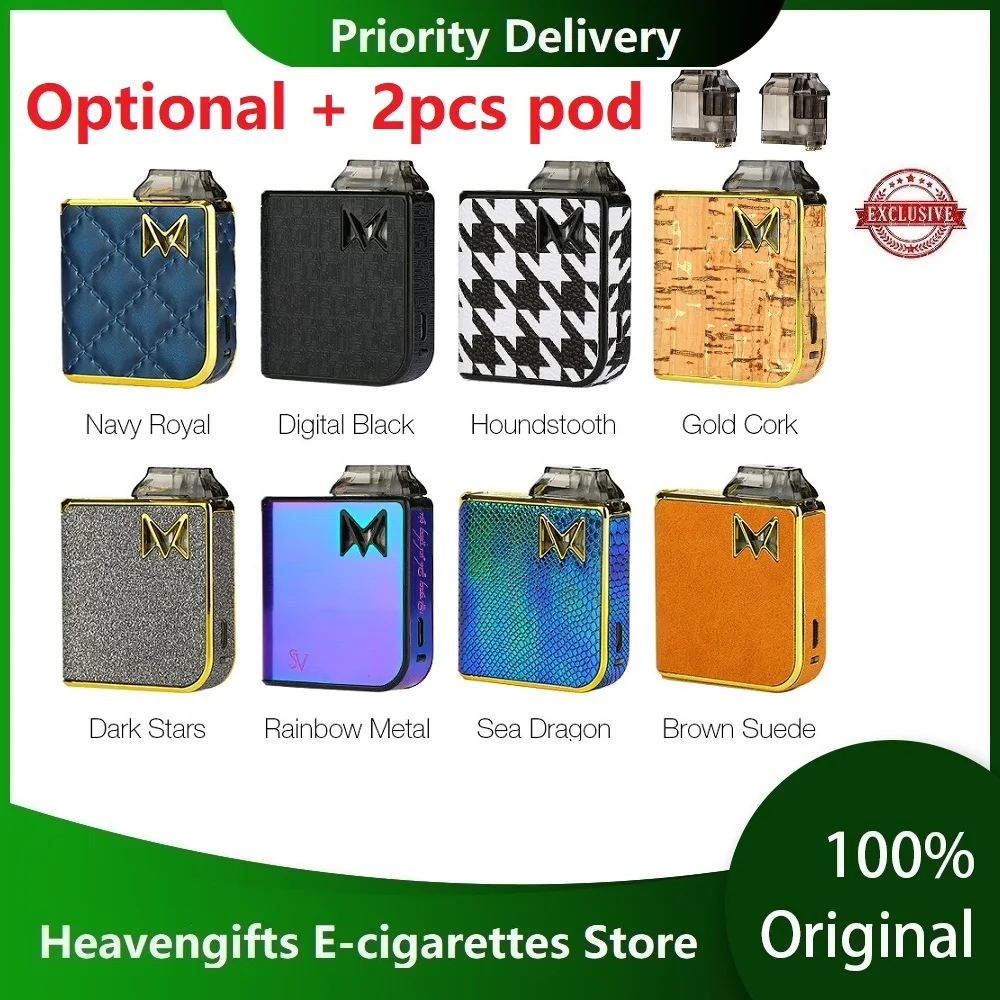 Original Mi Pod Pod Vape Kit with 950mAh Battery & 2ml cartridge & Oil and Air Separated Pod System Kit vs Drag nano/ Vinci Kit
Original Mi Pod Pod Vape Kit with 950mAh Battery & 2ml cartridge & Oil and Air Separated Pod System Kit vs Drag nano/ Vinci Kit
