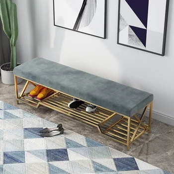 Luxury iron shoe stool home sofa door long bench with shoe rack storage shoes stool ottoman pouf customize color
Luxury iron shoe stool home sofa door long bench with shoe rack storage shoes stool ottoman pouf customize color