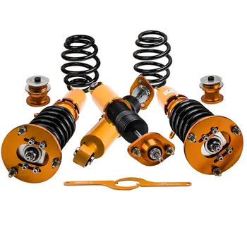 24 Way Adjustable Damper Coilover For BMW E46 3 Series 320 323 325Ci 328 330i Shock Absorber Spring Stuts
24 Way Adjustable Damper Coilover For BMW E46 3 Series 320 323 325Ci 328 330i Shock Absorber Spring Stuts