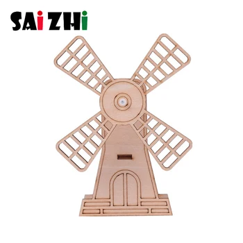 Saizhi DIY Children Creative Model Toy Anemometer Experiment Handmade Material DIY Steam Science Project Assembled Toys
Saizhi DIY Children Creative Model Toy Anemometer Experiment Handmade Material DIY Steam Science Project Assembled Toys