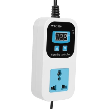 110-220V Digital Humidity Controller Moisture Control Switch Socket Sensor
110-220V Digital Humidity Controller Moisture Control Switch Socket Sensor