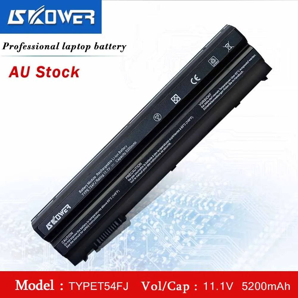 SKOWER Laptop Battery T54FJ 8858X For Dell Latitude E6420 E6430 E6520 For Inspiron 5520 5420 5720 7520 7720 7420 M5Y0X Battery
SKOWER Laptop Battery T54FJ 8858X For Dell Latitude E6420 E6430 E6520 For Inspiron 5520 5420 5720 7520 7720 7420 M5Y0X Battery