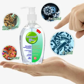 200ml Anti Bacterial Hand Sanitizer Disinfection Alcohol Hand Wash Gel Quick Dry Handgel 75% Ethanol Kids Adult Home Phone
200ml Anti Bacterial Hand Sanitizer Disinfection Alcohol Hand Wash Gel Quick Dry Handgel 75% Ethanol Kids Adult Home Phone