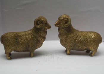 rui2688 christmas decorations for home+ Metal Crafts A Pair of Chinese Brass Carved sheep Statue , Feng Shui Goats Figurine
rui2688 christmas decorations for home+ Metal Crafts A Pair of Chinese Brass Carved sheep Statue , Feng Shui Goats Figurine