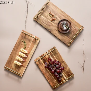 Japanese-style Rectangle Wooden Storage Tray with Handle Home Cup Tableware Storage Tray Storage Tool
Japanese-style Rectangle Wooden Storage Tray with Handle Home Cup Tableware Storage Tray Storage Tool