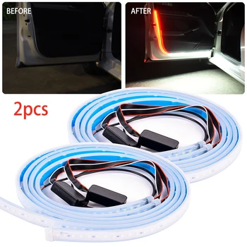 Car Door Opening Warning LED Lights 2835 LED Decoration Lamp Bar Strips Anti-Collision Safety Universal auto accessories + Host
Car Door Opening Warning LED Lights 2835 LED Decoration Lamp Bar Strips Anti-Collision Safety Universal auto accessories + Host