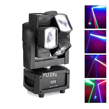 4pcs/lot Wholesale Powful Led Hot Wheels Axis Infinite Rolling 8pcs 10W 4 in 1 Moving Head Light
4pcs/lot Wholesale Powful Led Hot Wheels Axis Infinite Rolling 8pcs 10W 4 in 1 Moving Head Light