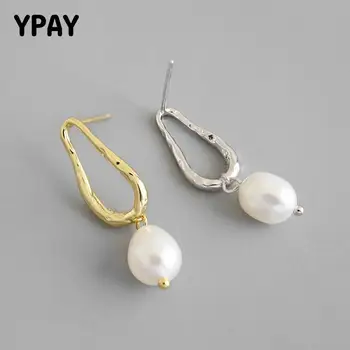 YPAY Freshwater Pearl Earrings for Women Real 925 Sterling Silver Korean INS Geometric Irregular Dangle Earring Jewelry YME517
YPAY Freshwater Pearl Earrings for Women Real 925 Sterling Silver Korean INS Geometric Irregular Dangle Earring Jewelry YME517