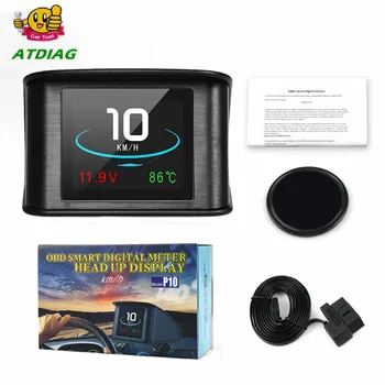 Hud GPS OBD P10 Computer Car Speed Projector Digital Speedometer Display Fuel Consumption Temperature Gauge Diagnostic Tool
Hud GPS OBD P10 Computer Car Speed Projector Digital Speedometer Display Fuel Consumption Temperature Gauge Diagnostic Tool