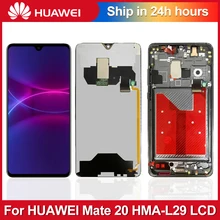 Bloc écran tactile LCD de remplacement, 6.53 pouces, pour Huawei Mate 20, Original, HMA-L29=