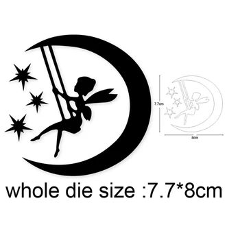 2020 new metal dies swinging moon fairy cutting dies Scrapbooking die cut paper craft knife mould blade punch stencil dies
2020 new metal dies swinging moon fairy cutting dies Scrapbooking die cut paper craft knife mould blade punch stencil dies