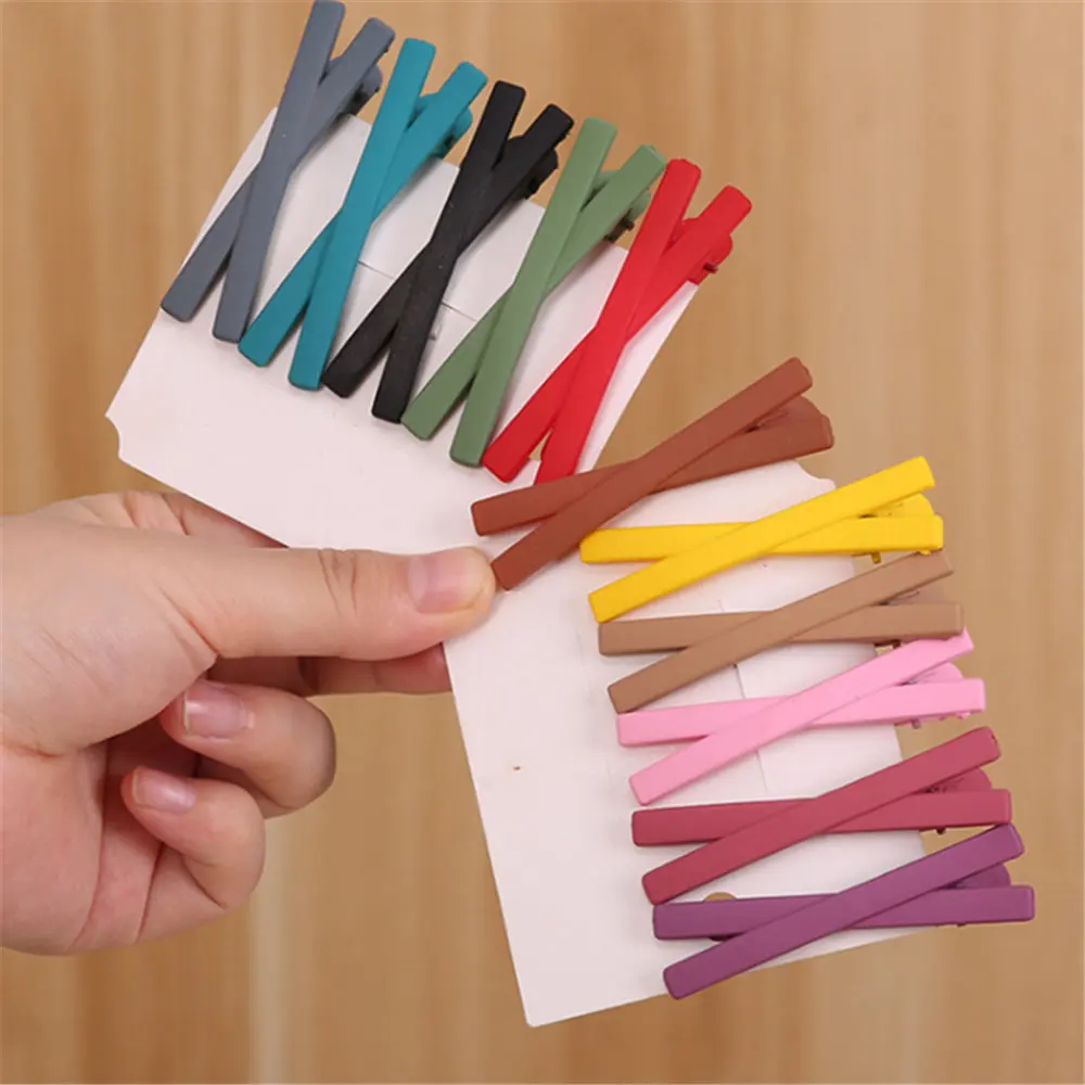 1 PC Frosted Cross women hair clips candy color hair Barrettes Hairgrips Hairpin Headwear for Girls hair Accessories 2019 NEW
1 PC Frosted Cross women hair clips candy color hair Barrettes Hairgrips Hairpin Headwear for Girls hair Accessories 2019 NEW