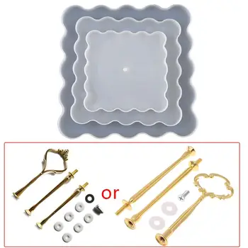 3 Tier Irregular Square Cake Fruit Food Disc Big Plate Stand Resin Casting Mold AXYD
3 Tier Irregular Square Cake Fruit Food Disc Big Plate Stand Resin Casting Mold AXYD