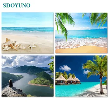 SDOYUNO DIY Paints By Numbers Summer beach 60x75cm Seascape Oil Painting By Numbers Frameless Coloring By Numbers On Canvas 
SDOYUNO DIY Paints By Numbers Summer beach 60x75cm Seascape Oil Painting By Numbers Frameless Coloring By Numbers On Canvas