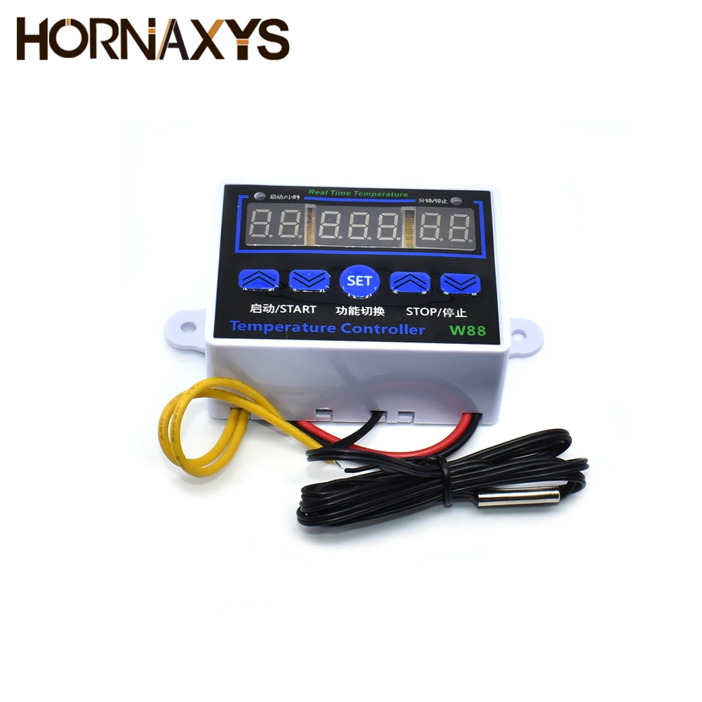 XH-W1411 12V/220V Digital LED Temperature Controller Thermostat Switch Sensor For Greenhouses Aquatic W88 Temperature Controller
XH-W1411 12V/220V Digital LED Temperature Controller Thermostat Switch Sensor For Greenhouses Aquatic W88 Temperature Controller