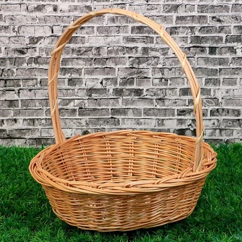 Basket "Karina", No. 3, D bottom = 25 cm, D up = 31 cm, H = 9/34 cm, hand weaving, willow 3426272
Basket "Karina", No. 3, D bottom = 25 cm, D up = 31 cm, H = 9/34 cm, hand weaving, willow 3426272