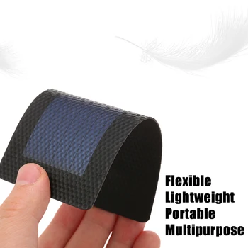 New 0.3W/2V Solar Cell 120*60MM DIY Soft Solar Panel Module Bendable Flexible Solar Battery Charger For Solar Lights Displays To
New 0.3W/2V Solar Cell 120*60MM DIY Soft Solar Panel Module Bendable Flexible Solar Battery Charger For Solar Lights Displays To
