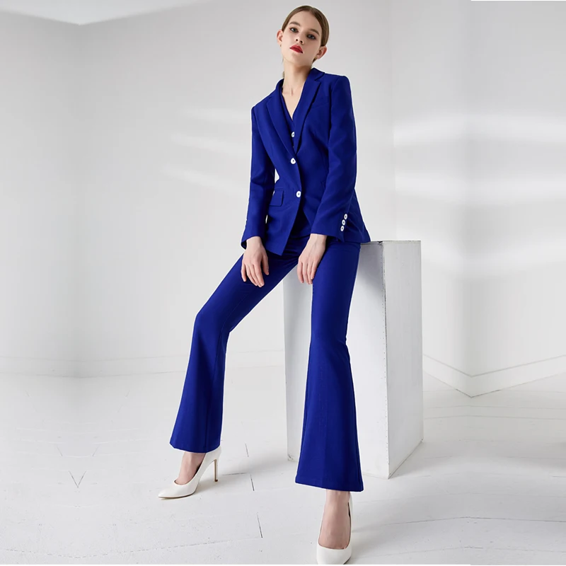 High quality autumn and winter women's female suit pants 3-piece suit New Elegant Lady Office Blazer Slim trousers And Vest
High quality autumn and winter women's female suit pants 3-piece suit New Elegant Lady Office Blazer Slim trousers And Vest