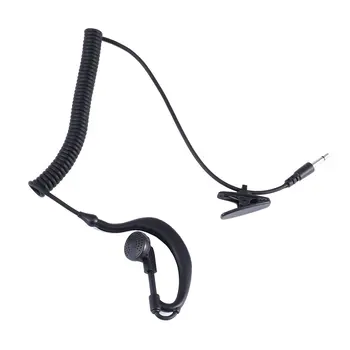3.5 Mm Single Earpiece Ear-hook Earphone With Spiral Cable Walkie Talkie Headset Polices Military Earphone
3.5 Mm Single Earpiece Ear-hook Earphone With Spiral Cable Walkie Talkie Headset Polices Military Earphone
