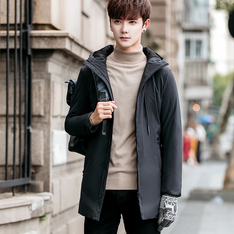 Hooded Jacket Coat Cotton Men Winter 2019 New Thick Long Section Casual Cotton Suit Korean Version Of The Trend Of Silm Wram Men
Hooded Jacket Coat Cotton Men Winter 2019 New Thick Long Section Casual Cotton Suit Korean Version Of The Trend Of Silm Wram Men