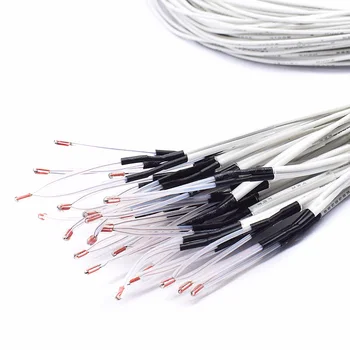 100Pcs/lot 3d printer parts 100K ohm NTC 3950 Thermistors with cable for 3D Printer Reprap Mend RAMPS 1.4 A4988 MK2B HEATBED
100Pcs/lot 3d printer parts 100K ohm NTC 3950 Thermistors with cable for 3D Printer Reprap Mend RAMPS 1.4 A4988 MK2B HEATBED