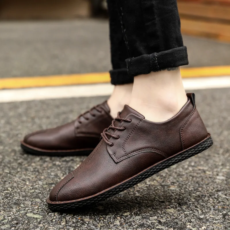 Korean-style Trend MEN'S SHOES Pointed-Toe Daily Life Casual Business Formal Wear Small Leather Shoes Men's, Black England Youth
Korean-style Trend MEN'S SHOES Pointed-Toe Daily Life Casual Business Formal Wear Small Leather Shoes Men's, Black England Youth