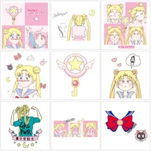 Anime Sailor Moon Girl Peripheral Clothing T-shirt Printing Fusible Patch Stripe DIY Decoration Iron on Canvas Bag Heat Transfer
Anime Sailor Moon Girl Peripheral Clothing T-shirt Printing Fusible Patch Stripe DIY Decoration Iron on Canvas Bag Heat Transfer