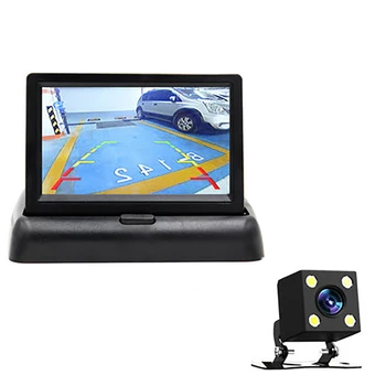 Waterproof Foldable Car Reversing Camera Backup Cam Rear View Kit + TFT 4.3 inch LCD Monitor
Waterproof Foldable Car Reversing Camera Backup Cam Rear View Kit + TFT 4.3 inch LCD Monitor