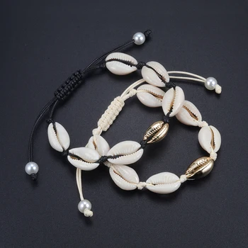 Bohemian Vintage Shell Bracelets Rope Chain Natural Seashell Handmade Bracelet for Women Summer Beach Shells Anklet Jewelry Gift
Bohemian Vintage Shell Bracelets Rope Chain Natural Seashell Handmade Bracelet for Women Summer Beach Shells Anklet Jewelry Gift