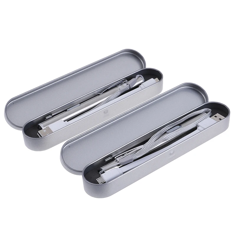 Multifunctional Mini Waterproof USB Rechargeable LED Flashlight Powerful LED Torch Pen Hanging With Metal Clip
Multifunctional Mini Waterproof USB Rechargeable LED Flashlight Powerful LED Torch Pen Hanging With Metal Clip