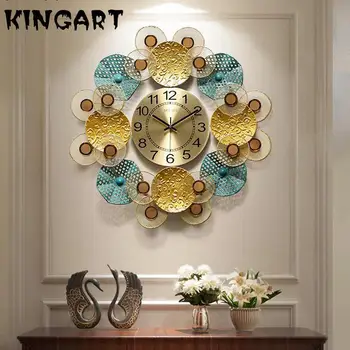 Big Wall Clock With Frame Metal Round Decorative Clock Home Decor Living Room Large Wall Hanging Clock Ornament 1413377145
Big Wall Clock With Frame Metal Round Decorative Clock Home Decor Living Room Large Wall Hanging Clock Ornament 1413377145