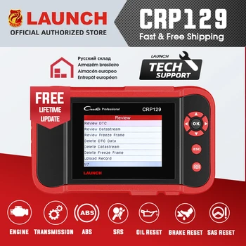 Scanner Launch X431 Creader CRP129 Auto Code Reader OBD2 Automotive Diagnostic Tool Machine Creader VIII 8 ENG AT ABS SRS Tools
Scanner Launch X431 Creader CRP129 Auto Code Reader OBD2 Automotive Diagnostic Tool Machine Creader VIII 8 ENG AT ABS SRS Tools