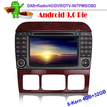 7 Inch 8-Core Android 9.0 Car DVD CD Player DAB Car Radio GPS Navigation for Mercedes Benz S-Class W220 CL-Class W215 S500
7 Inch 8-Core Android 9.0 Car DVD CD Player DAB Car Radio GPS Navigation for Mercedes Benz S-Class W220 CL-Class W215 S500