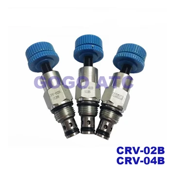 GOGOATC Overflow valve CRV02B/04B Plug-in relief valve Direct-acting relief valve Threaded mounting Check valve
GOGOATC Overflow valve CRV02B/04B Plug-in relief valve Direct-acting relief valve Threaded mounting Check valve