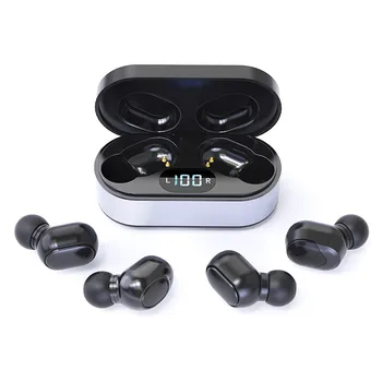 JS1 TWS 5.0 Bluetooth Earphone One-key Control Digital Display Waterproof Earbuds In Ear Smart Earbuds with 300mAh Charging Case
JS1 TWS 5.0 Bluetooth Earphone One-key Control Digital Display Waterproof Earbuds In Ear Smart Earbuds with 300mAh Charging Case