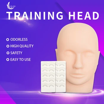 False Eyelashes Extension Practice Exercise Kit Makeup Mannequin Head Set Grafting Eyelash Tools Kit Practice Eye Lashes Graft
False Eyelashes Extension Practice Exercise Kit Makeup Mannequin Head Set Grafting Eyelash Tools Kit Practice Eye Lashes Graft