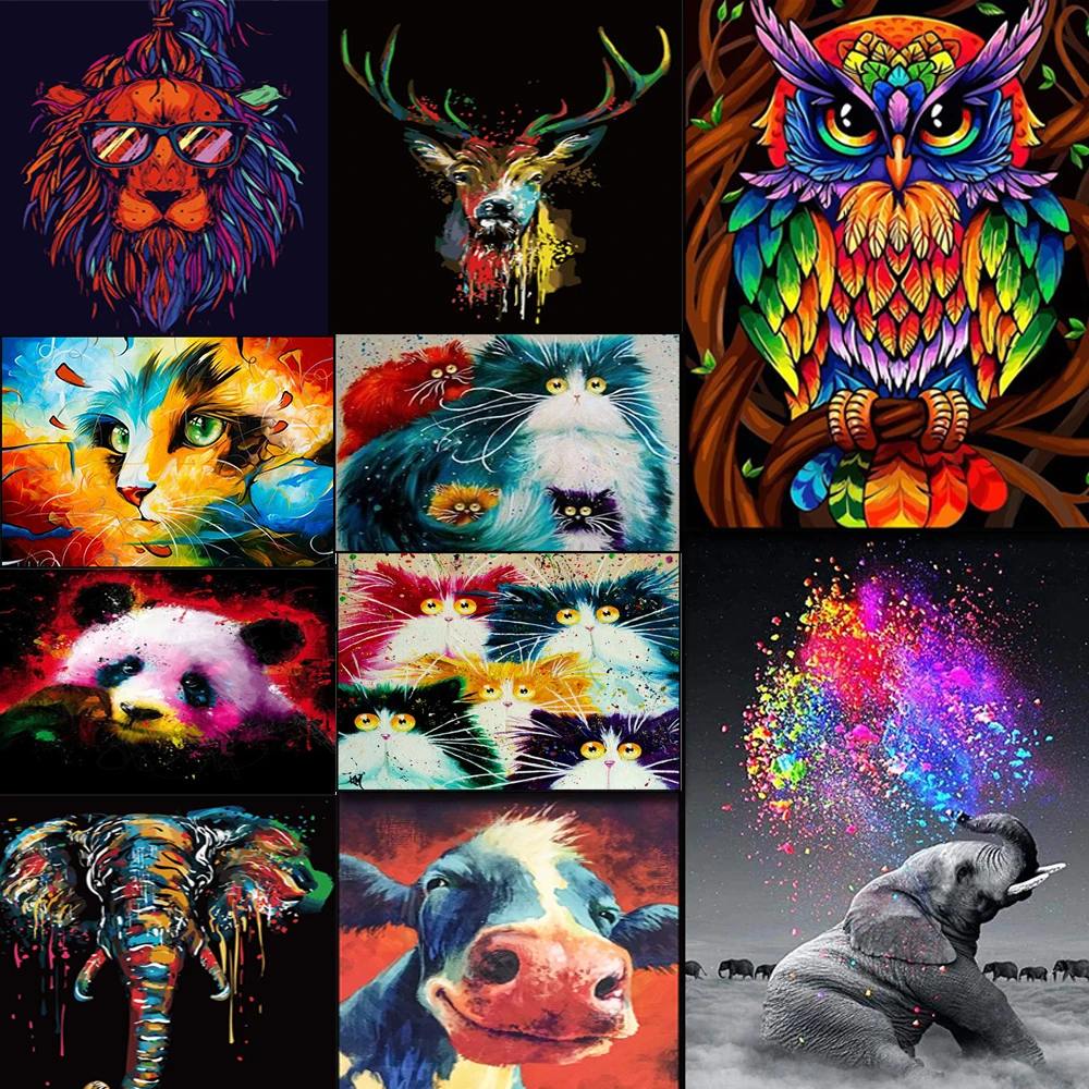 DIY Painting Frame Animals Colorful Owl Diy Painting By Numbers Kit Modern Wall Art Picture Acrylic Paint By Numbers For Gift
DIY Painting Frame Animals Colorful Owl Diy Painting By Numbers Kit Modern Wall Art Picture Acrylic Paint By Numbers For Gift