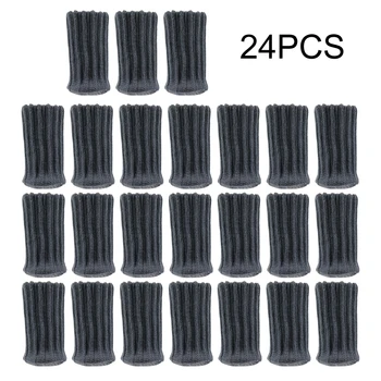 24pcs Caps Thicken Reusable Furniture Cover Double-layer Non Slip Round Bottom Knitted Chair Leg Socks Stitching Floor Protector
24pcs Caps Thicken Reusable Furniture Cover Double-layer Non Slip Round Bottom Knitted Chair Leg Socks Stitching Floor Protector
