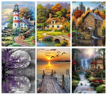 5D Diamond Painting Full Round Drill Waterfall Cross Stitch Landscape Diamond Embroidery DIY Rhinestone Manual Gift Wall Sticker
5D Diamond Painting Full Round Drill Waterfall Cross Stitch Landscape Diamond Embroidery DIY Rhinestone Manual Gift Wall Sticker