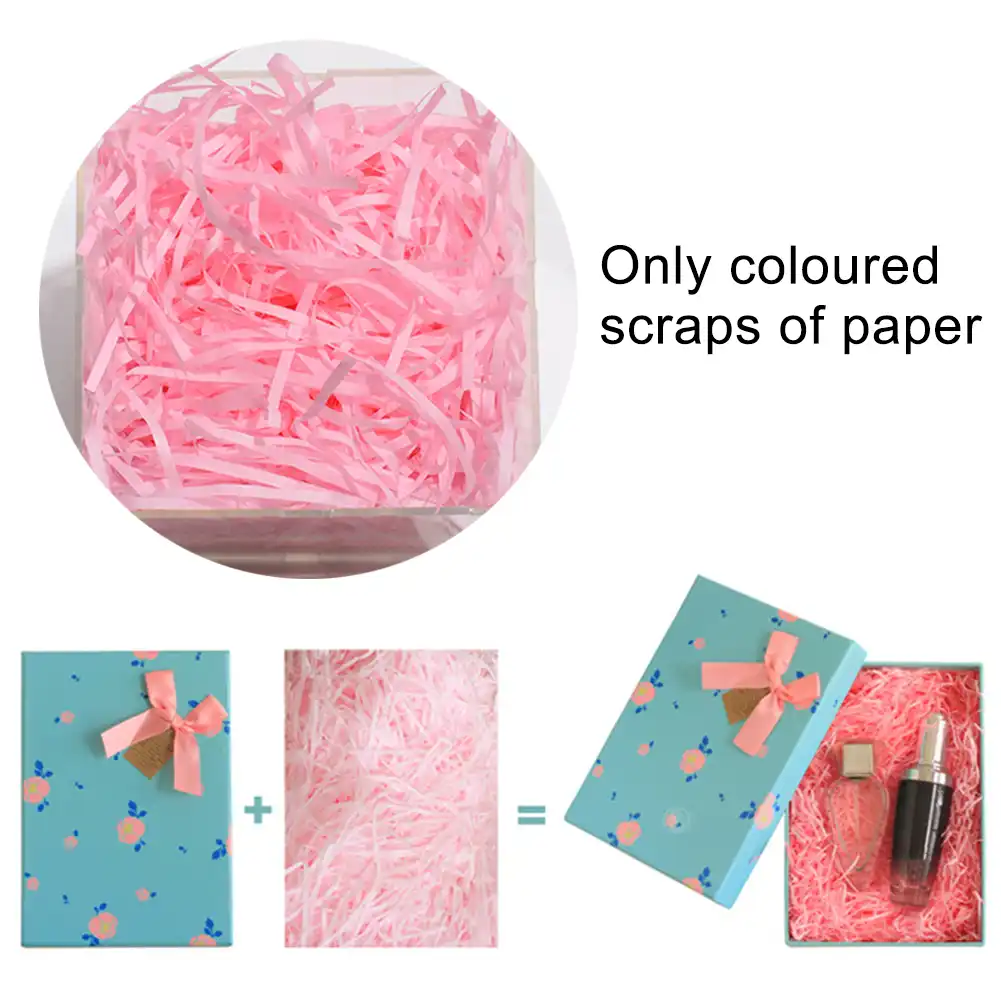fluffy luxurious colorful candy box tissue paper hamper gift
