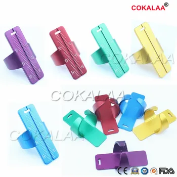 1 pcs Dental instrument Aluminium Alloy Colorful Dentistry Ring Ruler Root Canal Measuring Tool for Endodontic Dentist tools
1 pcs Dental instrument Aluminium Alloy Colorful Dentistry Ring Ruler Root Canal Measuring Tool for Endodontic Dentist tools