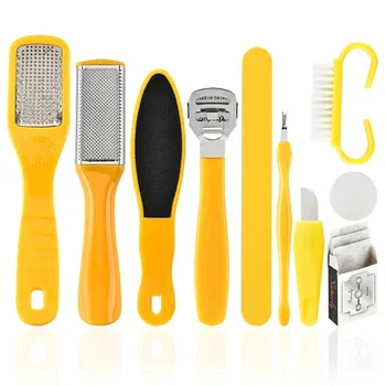 10 in 1 Set Exfoliating Scrubber Cleaner Foot Scrubber Professional Pedicure Tools Kit Rasp Foot File Callu Remover Set Feet
10 in 1 Set Exfoliating Scrubber Cleaner Foot Scrubber Professional Pedicure Tools Kit Rasp Foot File Callu Remover Set Feet