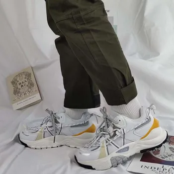Spring Couple Chunky Platform Sneakers 2020 Woman Ulzzang Fashion Lace Up Trainers High Quality Tenis Casual Old Dad Shoes m80
Spring Couple Chunky Platform Sneakers 2020 Woman Ulzzang Fashion Lace Up Trainers High Quality Tenis Casual Old Dad Shoes m80