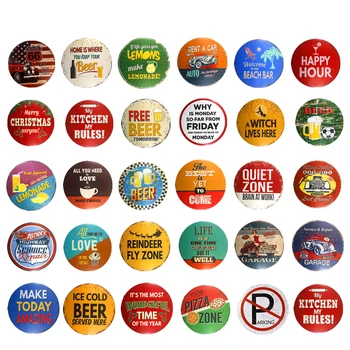 Quiet Zone Beer Served Round Plate Signage Tin Sign Bar Garage Cafe Hanging Painting Vintage Metal Plate Poster Plaques Decor
Quiet Zone Beer Served Round Plate Signage Tin Sign Bar Garage Cafe Hanging Painting Vintage Metal Plate Poster Plaques Decor