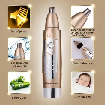 Personal Health Care Electric Ear And Nose Neck Eyebrow Trimmer Implement Hair Removal Shaver Clipper For Man Woman Hair Cliper
Personal Health Care Electric Ear And Nose Neck Eyebrow Trimmer Implement Hair Removal Shaver Clipper For Man Woman Hair Cliper
