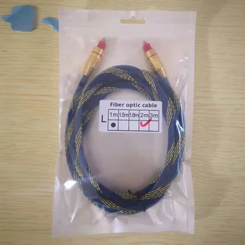 3M 5M Optical Audio Cable Digital Audio Fiber Side to Side Connect The Audio to The Speaker Digital Audio Fiber
3M 5M Optical Audio Cable Digital Audio Fiber Side to Side Connect The Audio to The Speaker Digital Audio Fiber