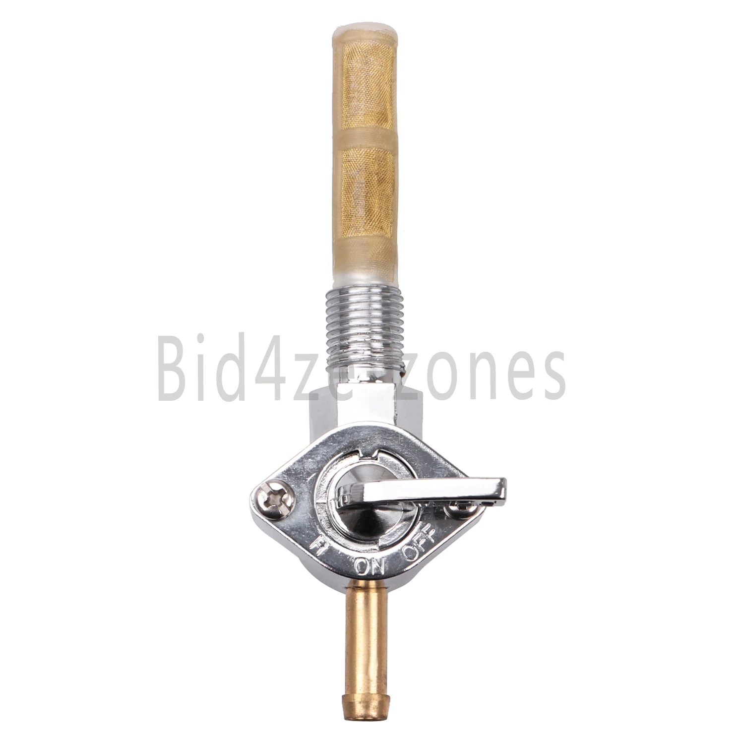 Chrome Petcock 1/4" NPT Petrol Fuel Gas Tank Pet Cock Valve Straight Down Oulet For Harley Big Twin and Sportster models 1975-UP
Chrome Petcock 1/4" NPT Petrol Fuel Gas Tank Pet Cock Valve Straight Down Oulet For Harley Big Twin and Sportster models 1975-UP