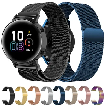 For Huawei Honor magic Watch 2 42mm Strap Quick Release Watch Band Milanese Magnetic Stainless Steel 20mm Watchband
For Huawei Honor magic Watch 2 42mm Strap Quick Release Watch Band Milanese Magnetic Stainless Steel 20mm Watchband